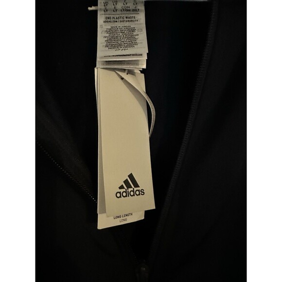 Adidas Navy Camo Tricot Zipup Jacket Large Tall - Picture 3 of 6